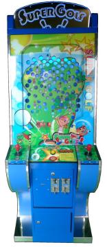 Super Golf; Amusement video game, game skill machine, golf game skill machine, coin operated video game