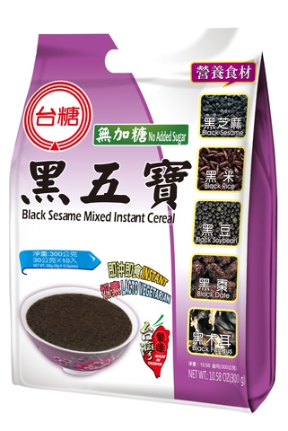 Black Sesame Mixed Instant Cereal(No Added Sugar)