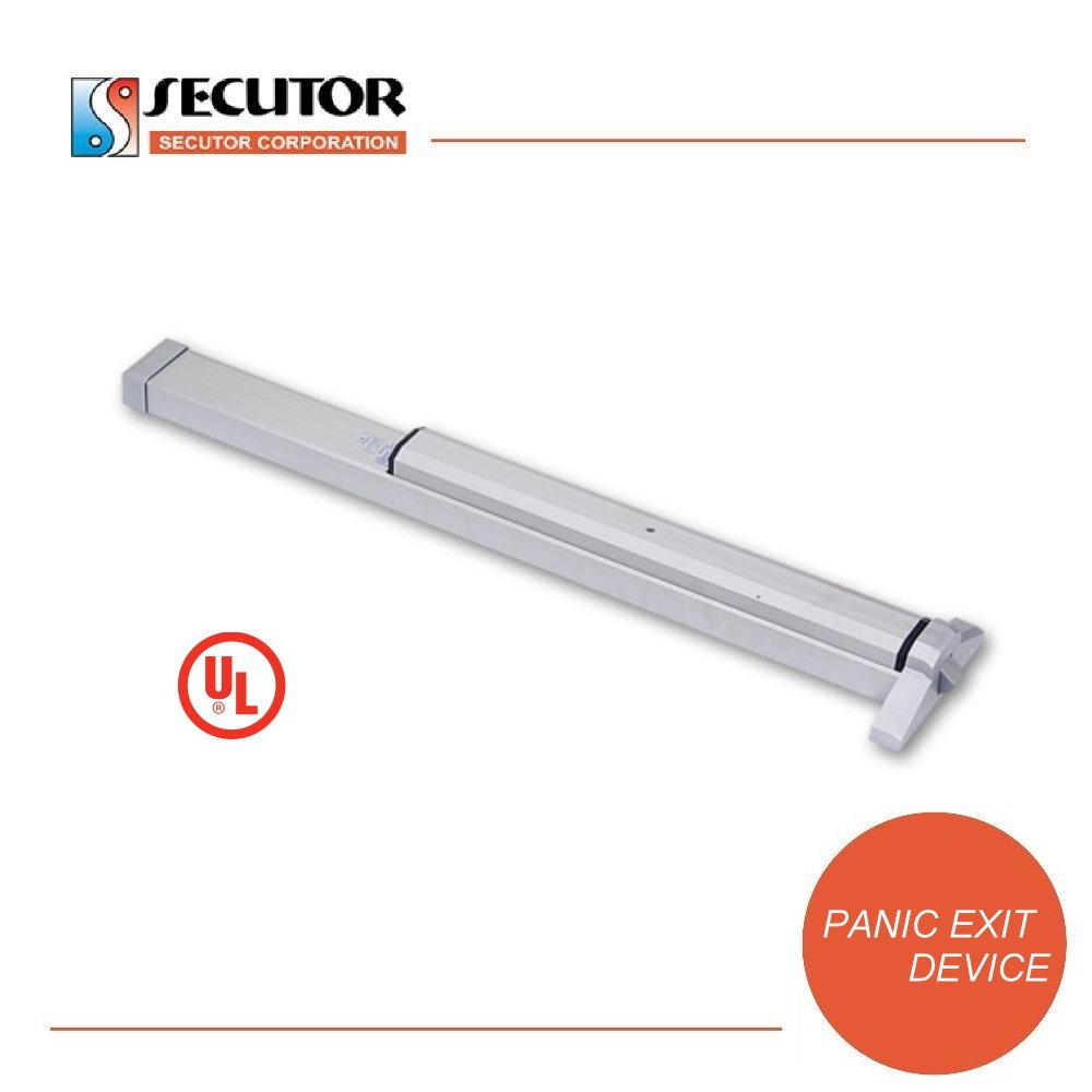 Aluminum Security Fire Door Panic Push Bar | SECUTOR CORPORATION