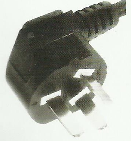 3 Flat pin AC Plug