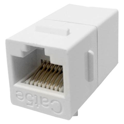 CAT5E UTP 180 Degree In-Line Coupler