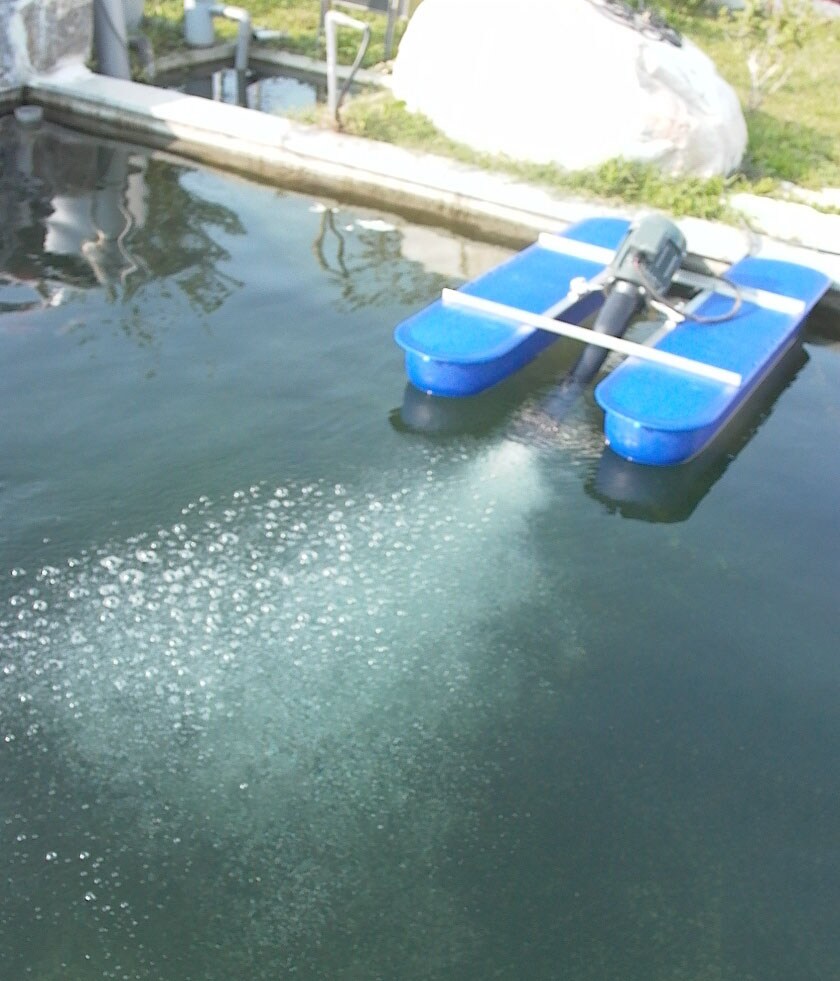 表面喷流曝气机