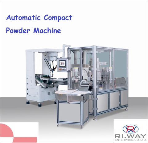 Automatic Compact Powder Machine for Cosmetics