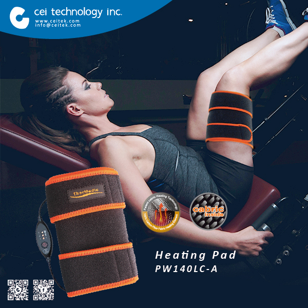 2018 NEW Carbon Fiber Electric Thigh Knee Massage Heating Pads
