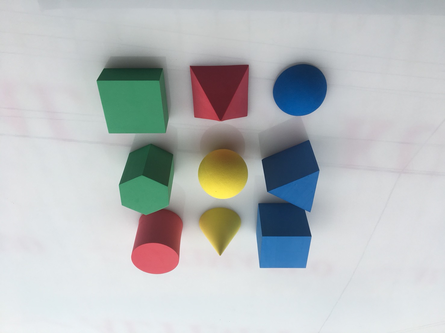Large Foam Geometric Solids, Set of 9 TAI TZUU ENTERPRISE CO., LTD.