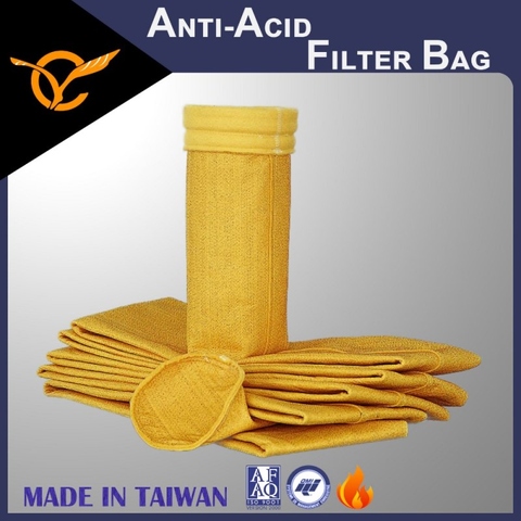 Anti-Acid PTFE Dust Filter Bag For Carbon Materials Plant