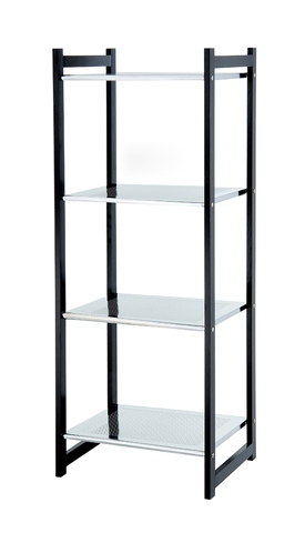 4-Tier Shelf Rack, Multi-Function Storage Rack