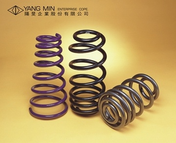 coil springs, Automobile and Motocycle Shock Absorber springs_ Strengh & adjustable springs