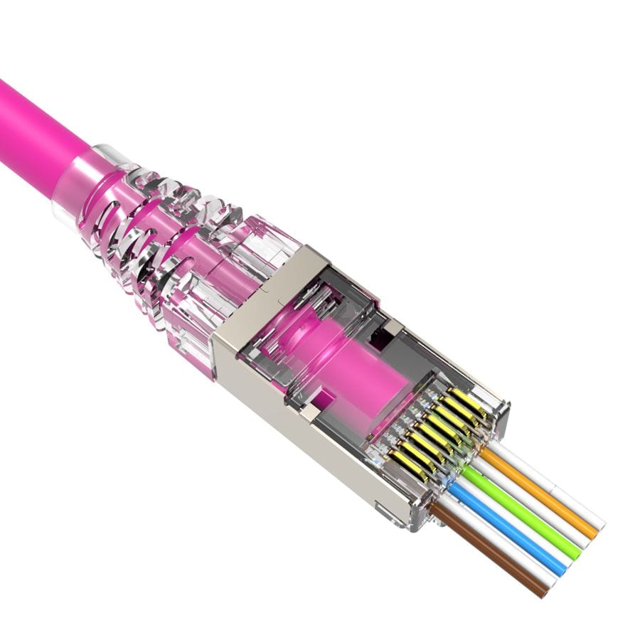 Category 5E RJ45 STP Easy Connector | Taiwantrade.com