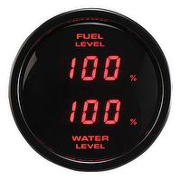 52mm Digital Dual Display Fuel Level and Water Level Gauge,automobiles motorcycles car meter gauge, 52mm Digital Dual Display Fuel Level and Water Level Gauge,automobiles motorcycles car meter gauge,