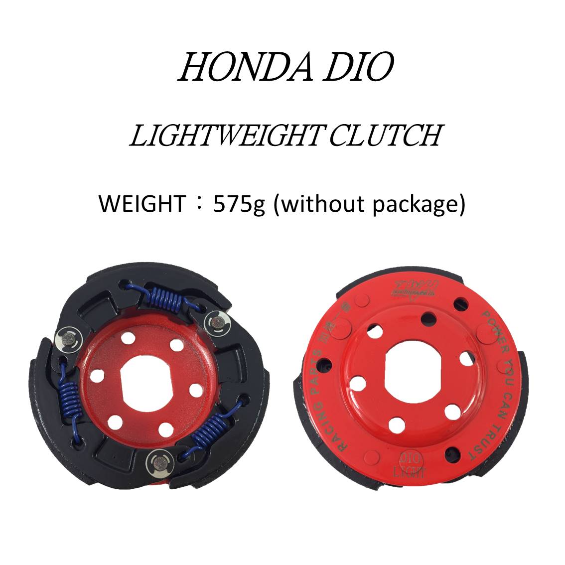 Lightweight Clutch for HONDA DIO/Honda GY6 50