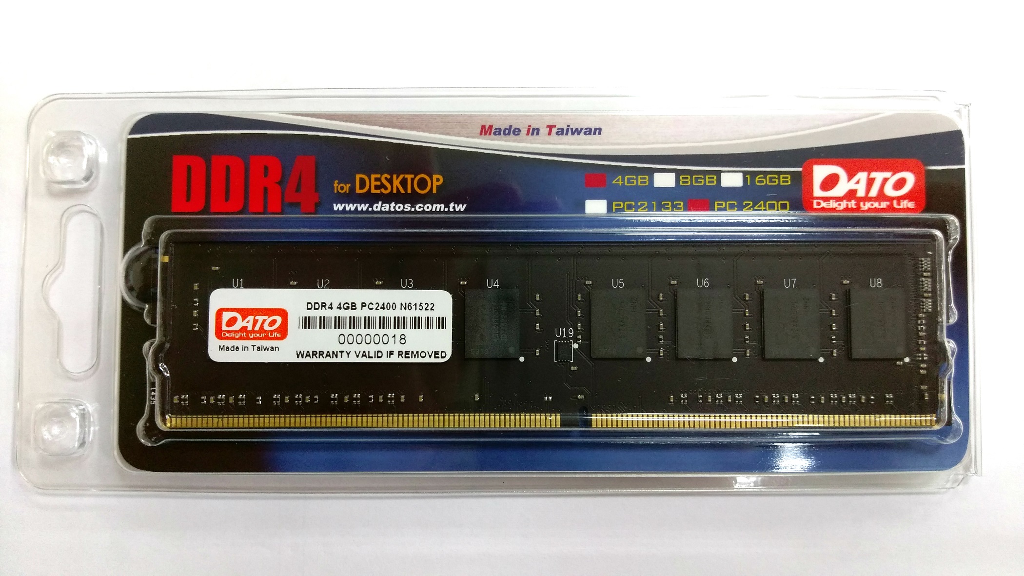 Ddr4 2400mhz 4gb 8gb 16gb Long Dimm Taiwantrade Com