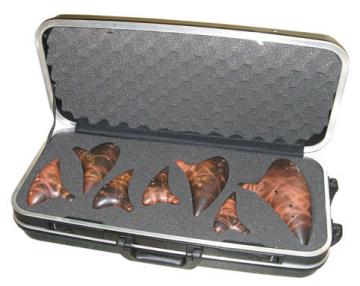 Professional Level - Smoked Submarine-shaped Ocarina Series (carrying case is optional - sold separately)