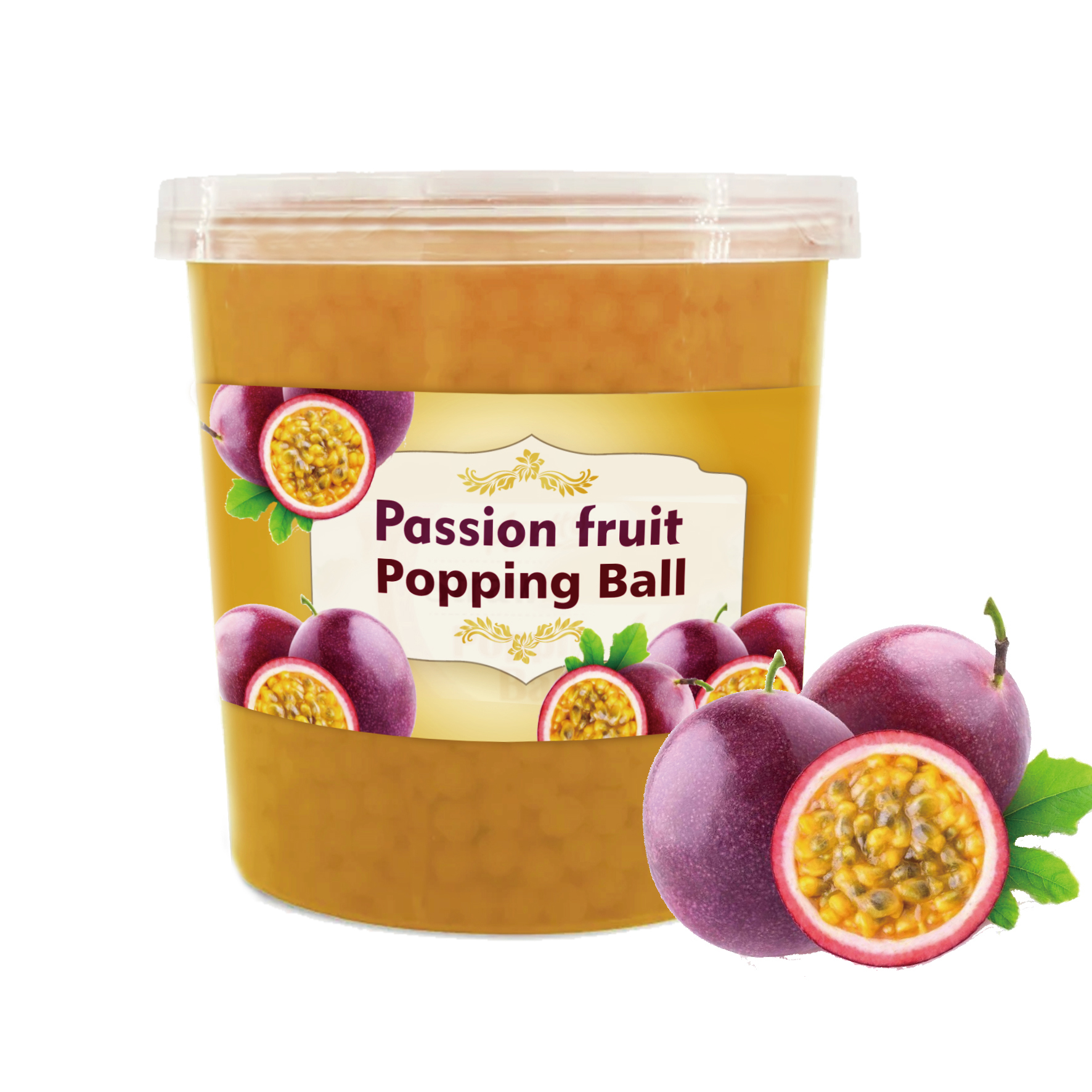 Passion Fruit Popping Boba Popping Pearls 7413