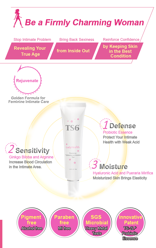 TS6 Feminine Tightening And Moisture Gel | TENSALL BIO-TECH CO., LTD.