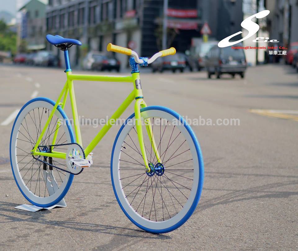 fixie yellow