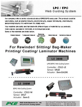 LPC / EPC Web Guiding System | Taiwantrade