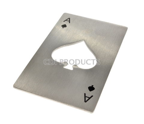 Poker Spade Bottle Opener