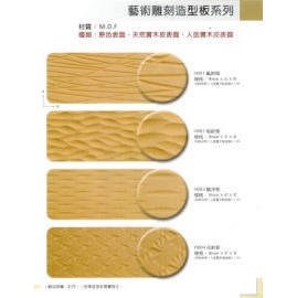 Wood decoration board