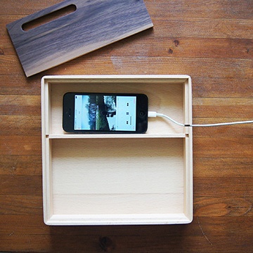 Phone wooden box