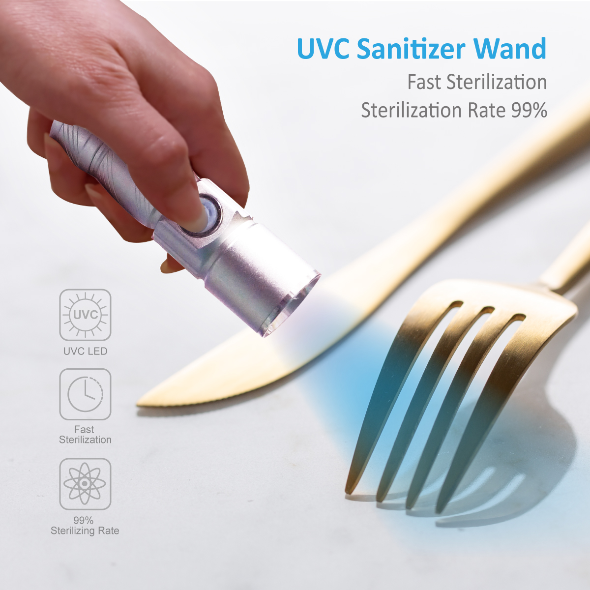 uvc light sanitizer wand