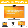AI Cámara Web Auto Tracking Camera for Live Streaming, with Auto Tracking