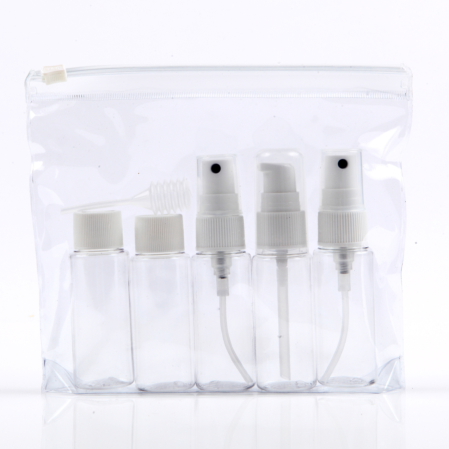 The Plastic Empty Travel Size Bottle Set