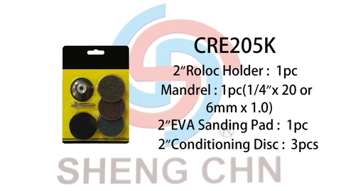 SURFACE CONDITIONING DISC KIT,   CRE205K