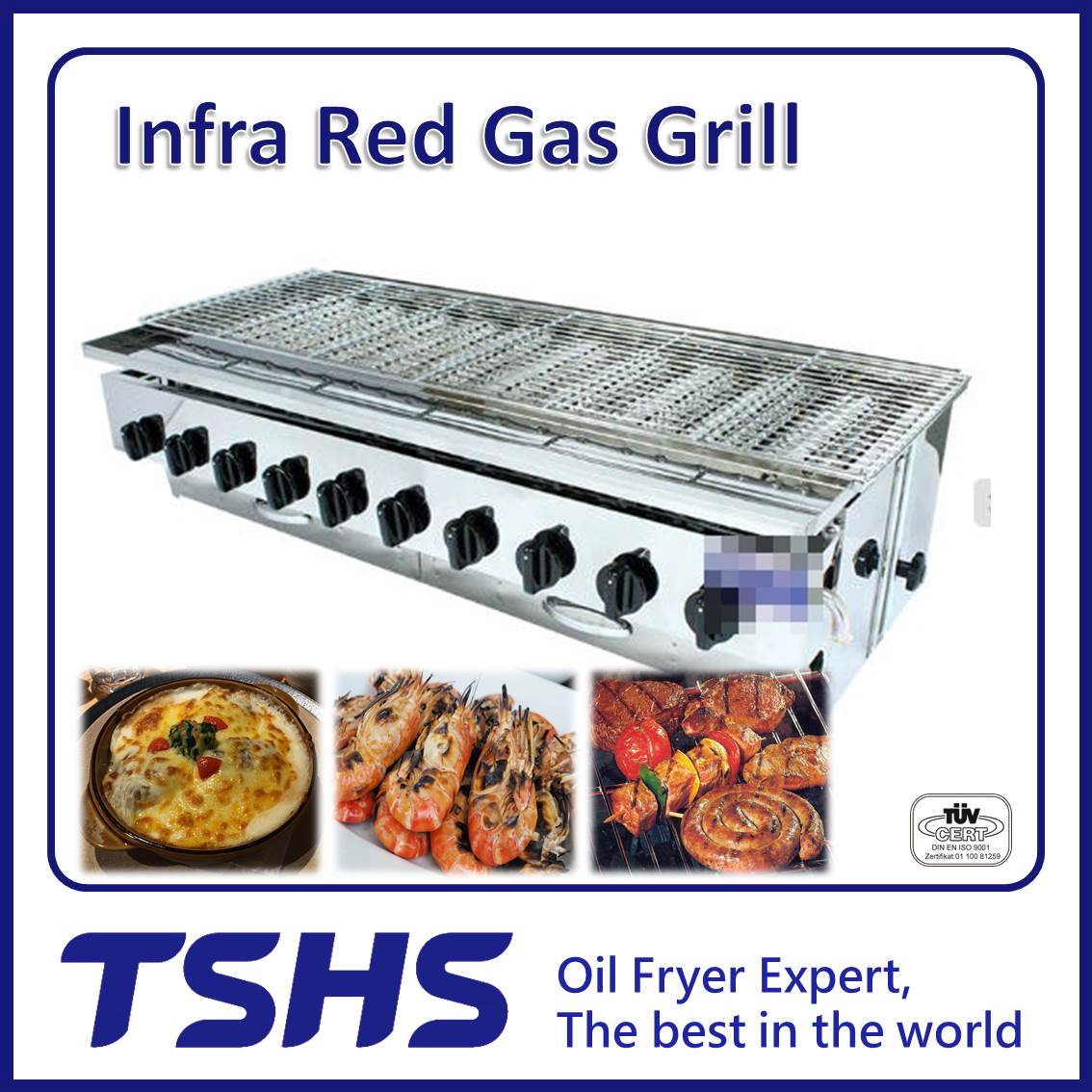 Best Quality Convenient Fish Natural Gas Grill Equipment Taiwantrade