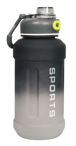 Gradient Black and White Water Bottle Sports Accessories Manufacturer