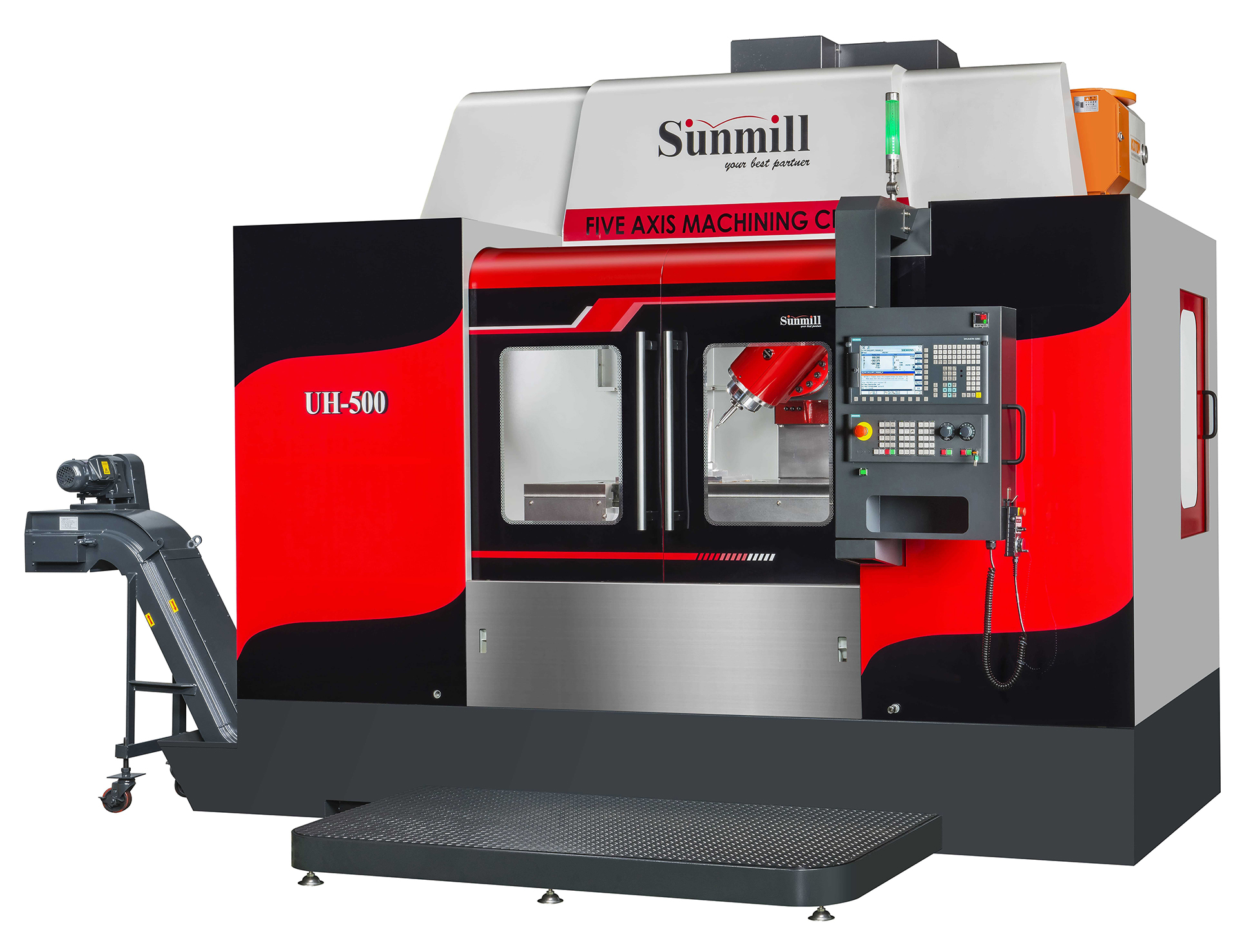 High-Precision｜ 5-Axis CNC Milling Machining Center UH-500 ...