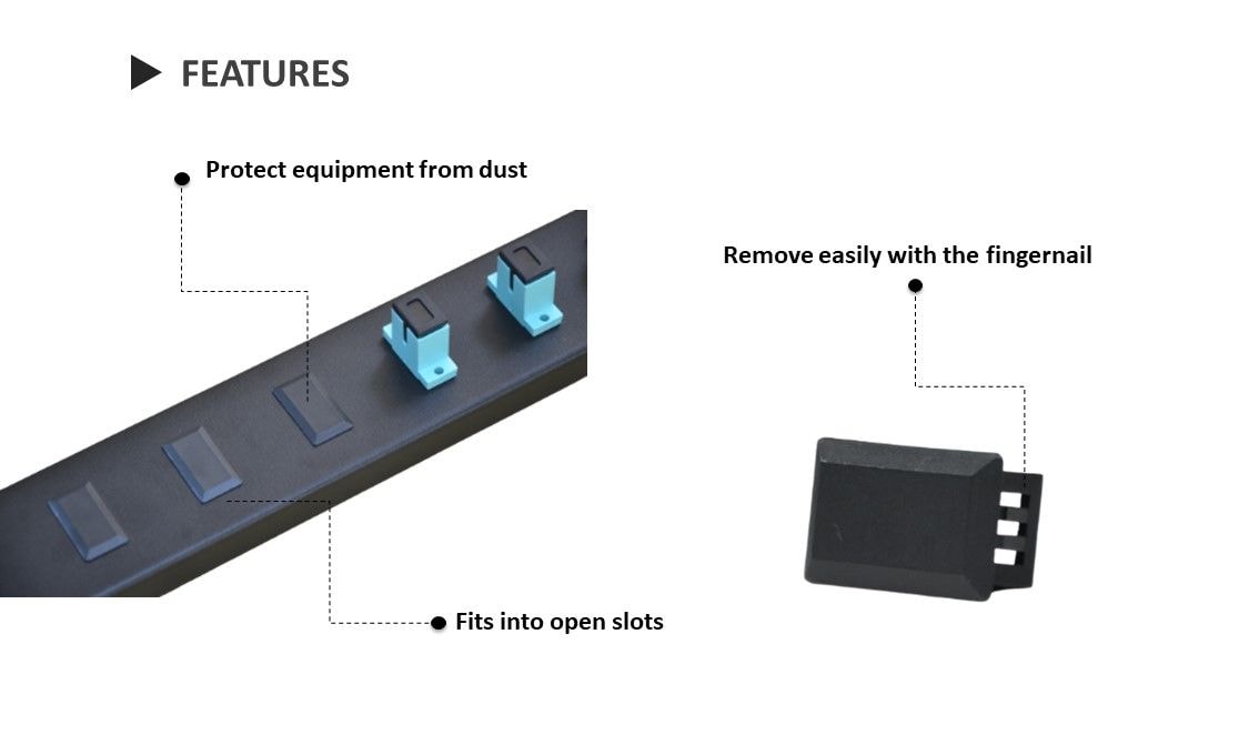 Fiche de ports fibre optique LC