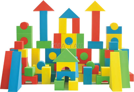 Foam Building Blocks ~ 68PCS | Taiwantrade