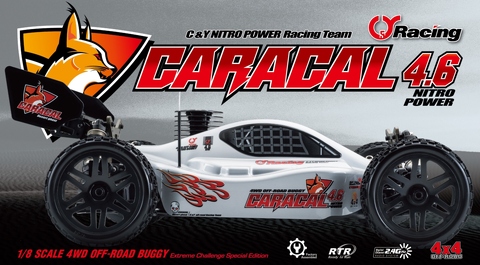 CARACAL Nitro - 1/8 Nitro Buggy RTR