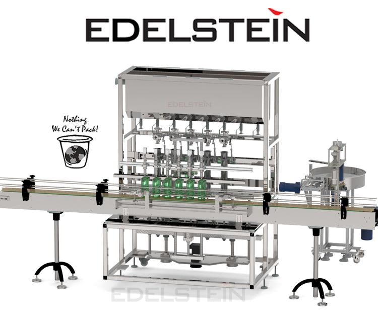 Linear Type Piston Bottle Filler 6Head (Piston Bottle Filling Machine