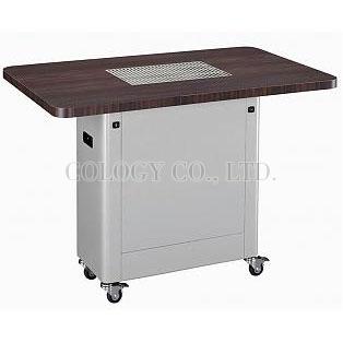 AC-P800R 豪华下吹式落地型空气清净机-吸烟桌