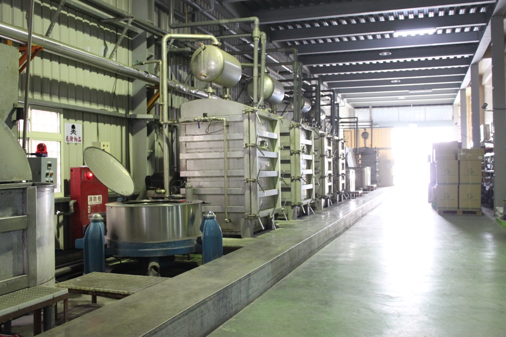 Dyeing department