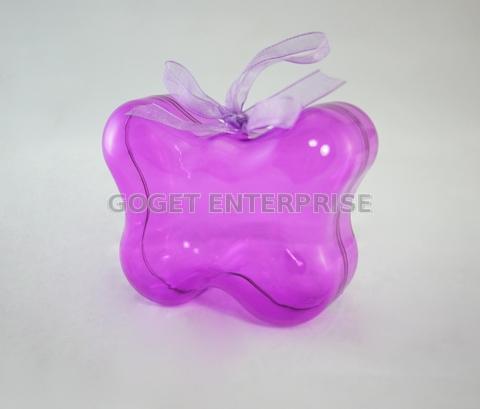 Plastic Butterfly Shape Beauty Box