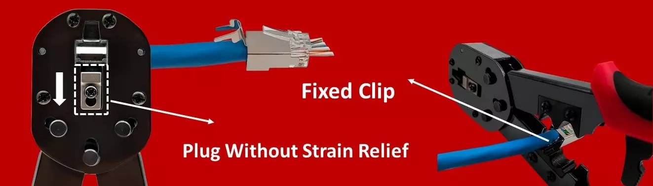 أداة الضغط تغيير شفرة للقابس بدون توتر