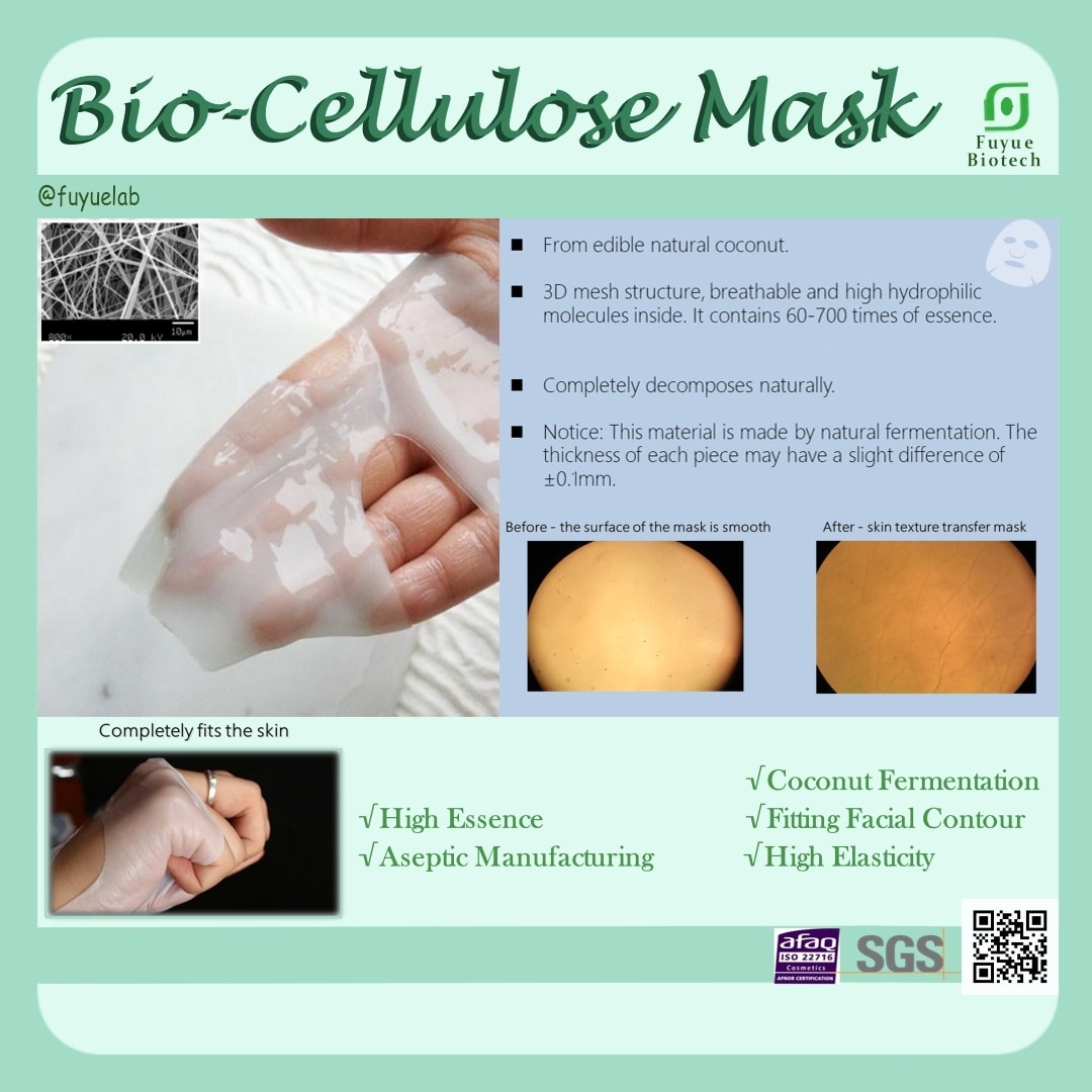Bio-friendly】Bio-Cellulose Mask OEM | Taiwantrade