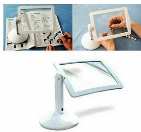 LIGHTED FREESTANDING MAGNIFYING SCREEN