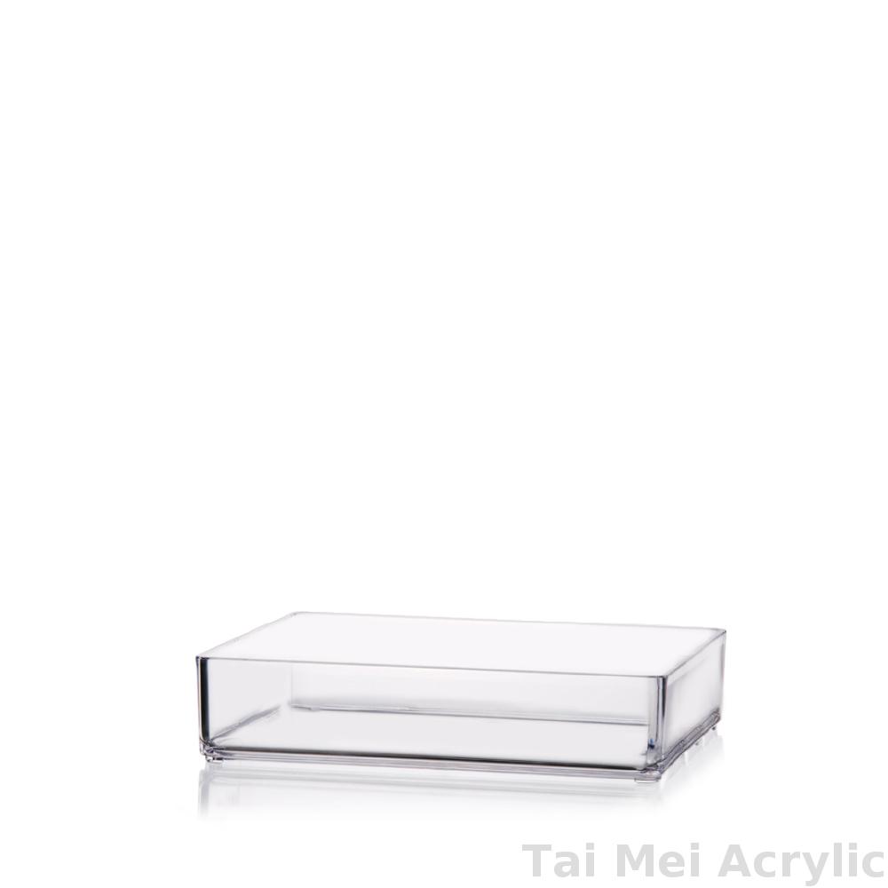 Acrylic Organizer 9 x 6 x 2, drawer organizer, stackable, box