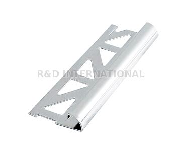 8mm Stainless Steel Tile Trim - Quadrant (Standard)