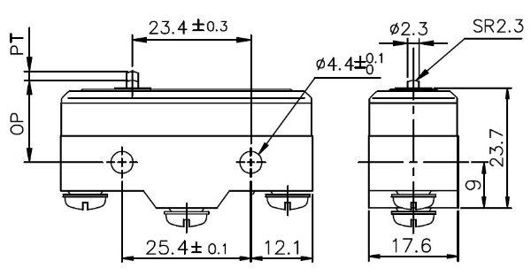 微動開關TM-1300-2