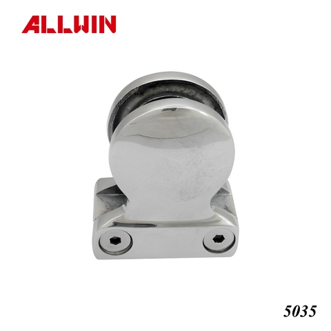 Round Stainless Steel Glass Clamp