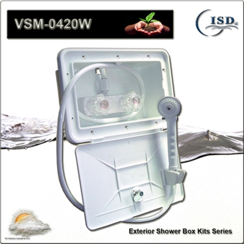 Rv Exterior Shower Box Kit Includes Shower Faucet Shower Hose Shower Components Marine Shower Component Taiwantrade Com