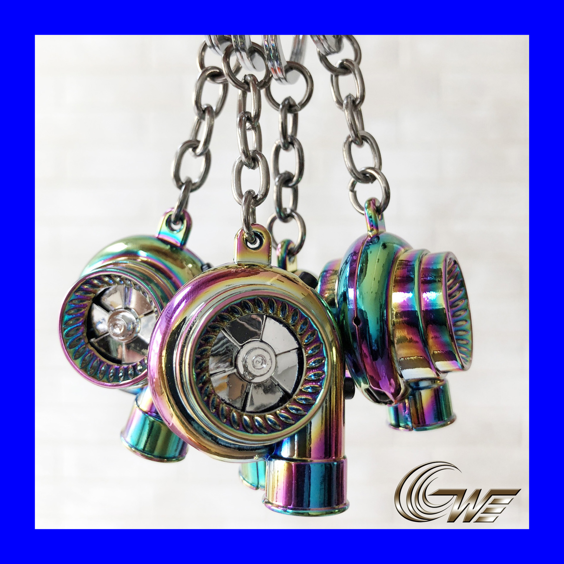 LED Flashlight Turbo Keychain Key Ring Rechargeable Taiwantrade