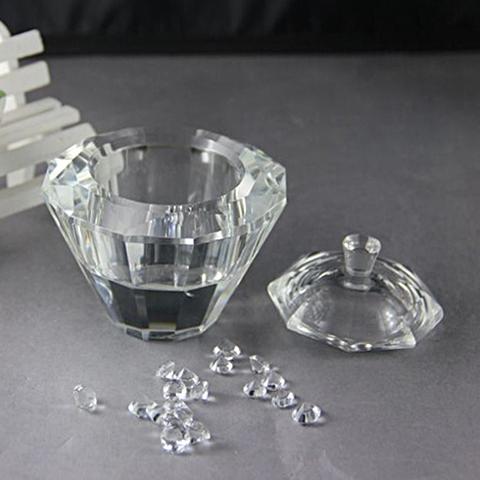 crystal glass jewelry box
