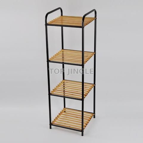 4 Tier Bamboo Shelf Bathroom Rack Taiwantrade Com