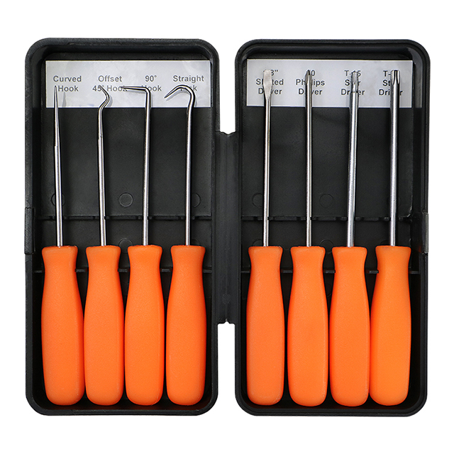 8 PCS HOOK, PICK & DRIVER SET